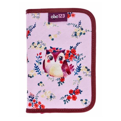 ABC123 Несесер с 1 цип OWL, Сова зареден 24 ел. 831457, за момиче, многоцветен 831457 ABC123 Несесер с 1 цип OWL, Сова зареден 24 ел. 831457, за момиче, многоцветен 831457