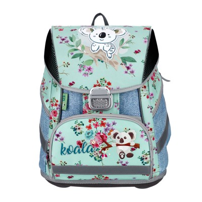 ABC123 Ергономична раница Koala Коала, 831518 , светлосиня, многоцветна, за момиче 831518 ABC123 Ергономична раница Koala Коала, 831518 , светлосиня, многоцветна, за момиче 831518