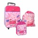 Vadobag Комплект 3 в 1 PEPPA PIG Always Better Together, Пепа Пиг – куфар, малка раница и мешка, 007-2790, за момиче 007-2790 Vadobag Комплект 3 в 1 PEPPA PIG Always Better Together, Пепа Пиг – куфар, малка раница и мешка, 007-2790, за момиче 007-2790