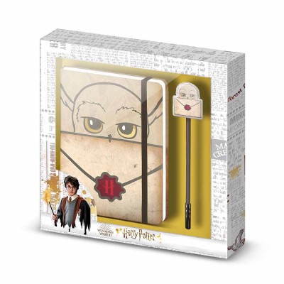 Karactermania комплект дневник с ластик 100л + химикалка в кутия HARRY POTTER Letter, 02790, за момиче и момче 02790 Karactermania комплект дневник с ластик 100л + химикалка в кутия HARRY POTTER Letter, 02790, за момиче и момче 02790