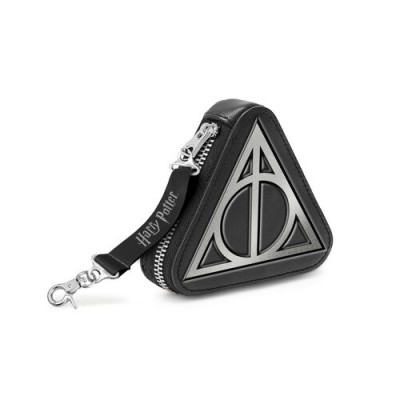 Karactermania Портмоне с цип HARRY POTTER Triangular Hallow,  02839, черно , за момиче и момче 02839