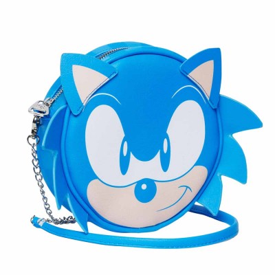 Karactermania кръгла 3D чанта SONIC Speed, Соник, 02843, синя 02843