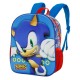 Karactermania детска 3D раница SONIC 02873, синя, за момче 02873