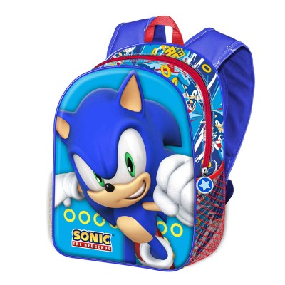 Karactermania детска 3D раница SONIC 02873, синя, за момче 02873 Karactermania детска 3D раница SONIC 02873, синя, за момче 02873