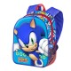 Karactermania детска 3D раница SONIC 02873, синя, за момче 02873 Karactermania детска 3D раница SONIC 02873, синя, за момче 02873