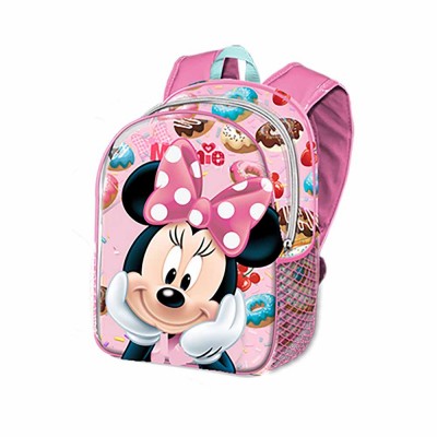 Karactermania Детска 3D раница, MINNIE Donuts, Мини Маус, 03231, розова, многоцветна, за момиче 03231 Karactermania Детска 3D раница, MINNIE Donuts, Мини Маус, 03231, розова, многоцветна, за момиче 03231