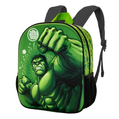 Karactermania Детска 3D раницa Hulk Fist, Хълк, 03409, зелена, за момче 03409 Karactermania Детска 3D раницa Hulk Fist, Хълк, 03409, зелена, за момче 03409