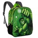 Karactermania Детска 3D раницa Hulk Fist, Хълк, 03409, зелена, за момче 03409 Karactermania Детска 3D раницa Hulk Fist, Хълк, 03409, зелена, за момче 03409