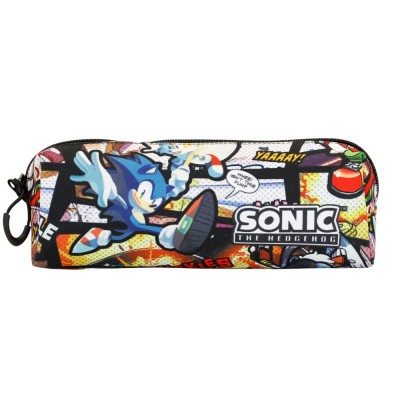 Karactermania несесер овален с 1 цип SONIC Vintage, 03566, за деца, многоцветен 03566 Karactermania несесер овален с 1 цип SONIC Vintage, 03566, за деца, многоцветен 03566