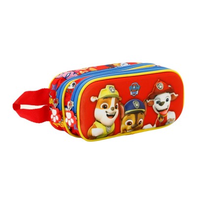 Karactermania несесер 3D PAW PATROL Guys с 2 ципа,  Пес Патрул, 03736, многоцветен за момче 03736
