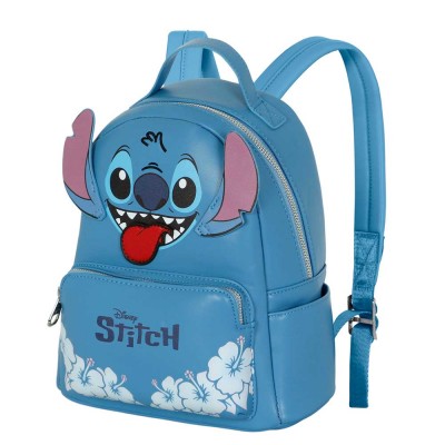 Karactermania Детска 3D кожена раница Lilo and Stitch Tongue, 07670, момиче, синя Karactermania Детска 3D кожена раница Lilo and Stitch Tongue, 07670, момиче, синя