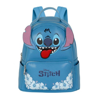 Karactermania Детска 3D кожена раница Lilo and Stitch Tongue, 07670, момиче, синя Karactermania Детска 3D кожена раница Lilo and Stitch Tongue, 07670, момиче, синя