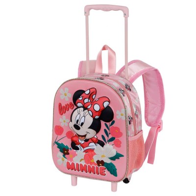 Karactermania детска 3D раница на колела, MINNIE Garden, 05088, розова, многоцветна, за момиче 05088 Karactermania детска 3D раница на колела, MINNIE Garden, 05088, розова, многоцветна, за момиче 05088