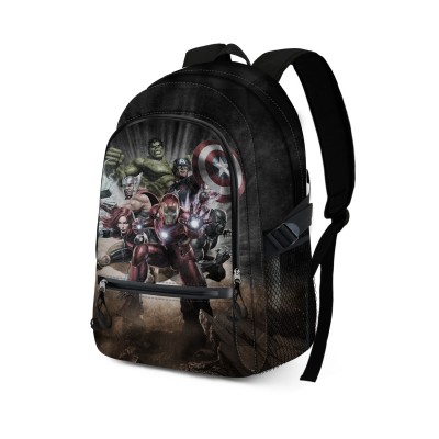 Karactermania Ученическа раница AVENGERS FAN Troup, 05481, момче, черна, многоцветна 05481 Karactermania Ученическа раница AVENGERS FAN Troup, 05481, момче, черна, многоцветна 05481