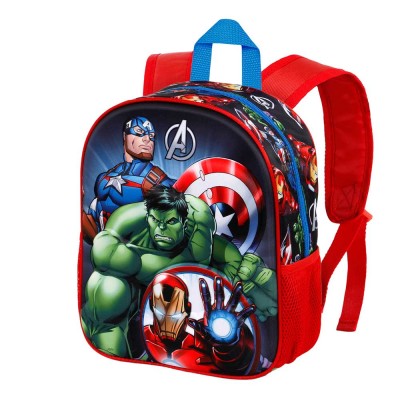 Karactermania Детска 3D раница, AVENGERS Superhero , 05680, синьо и червено, за момче 05680