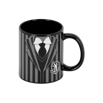 Karactermania Детска керамична чаша Wednesday Uniform, 06162, многоцветен Karactermania Детска керамична чаша Wednesday Uniform, 06162, многоцветен