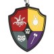 WEDNESDAY Crest ключодържател, 06174, универсален, многоцветен 06174 WEDNESDAY Crest ключодържател, 06174, универсален, многоцветен 06174