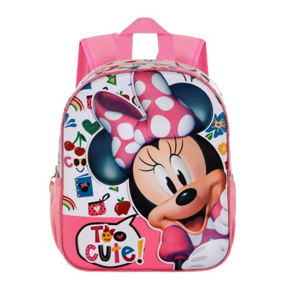 Karactermania Детска 3D раница, MINNIE Too Cute, Мини Маус, 06341, розова, многоцветна, за момиче 06341 Karactermania Детска 3D раница, MINNIE Too Cute, Мини Маус, 06341, розова, многоцветна, за момиче 06341