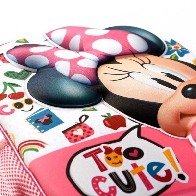 Karactermania Детска 3D раница, MINNIE Too Cute, Мини Маус, 06341, розова, многоцветна, за момиче 06341 Karactermania Детска 3D раница, MINNIE Too Cute, Мини Маус, 06341, розова, многоцветна, за момиче 06341