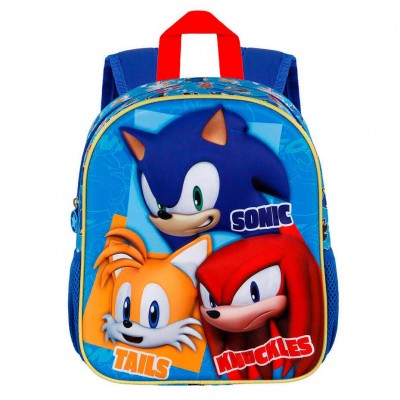 Karactermania детска 3D раница SONIC Trio, Соник, 06443, синя, многоцветна, за момче 06443 Karactermania детска 3D раница SONIC Trio, Соник, 06443, синя, многоцветна, за момче 06443