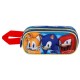 Karactermania несесер 3D, SONIC Trio с 2 отделения, 06445, момиче, розов, многоцветен 06445 Karactermania несесер 3D, SONIC Trio с 2 отделения, 06445, момиче, розов, многоцветен 06445