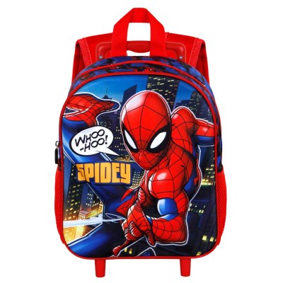 Karactermania Детска 3D раница на колела Spiderman Mighty, 06536, момче, многоцветен Karactermania Детска 3D раница на колела Spiderman Mighty, 06536, момче, многоцветен