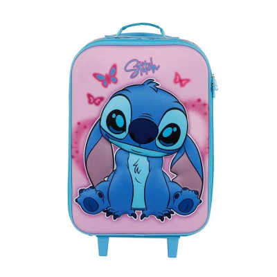 Karactermania 3D куфар с колелца Lilo and Stitch Adorable, 06556, момиче, розов
