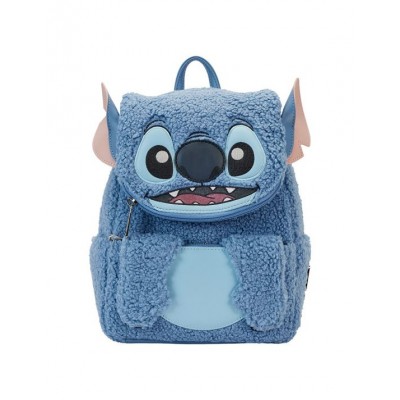Loungefly детска плюш раница Lilo & Stitch, L WDBK3401, синя L WDBK3401 Loungefly детска плюш раница Lilo & Stitch, L WDBK3401, синя L WDBK3401