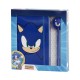 Karactermania детски комплект SONIC Face таен дневник 100 листа и химикалка в кутия , 06766, син 06766 Karactermania детски комплект SONIC Face таен дневник 100 листа и химикалка в кутия , 06766, син 06766