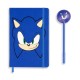 Karactermania детски комплект SONIC Face таен дневник 100 листа и химикалка в кутия , 06766, син 06766 Karactermania детски комплект SONIC Face таен дневник 100 листа и химикалка в кутия , 06766, син 06766