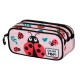 Karactermania Несесер с 3 отделения Ladybug, 07005, момиче, розов, многоцветен Karactermania Несесер с 3 отделения Ladybug, 07005, момиче, розов, многоцветен