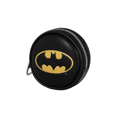 Karactermania Кръгло портмоне Batman Batsignal, 07205, момче, черен Karactermania Кръгло портмоне Batman Batsignal, 07205, момче, черен