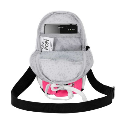 Karactermania Малка чанта OMP Sneakers Pink, 07218, момиче, розово и бяло Karactermania Малка чанта OMP Sneakers Pink, 07218, момиче, розово и бяло