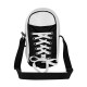 Karactermania Малка чанта OMP Sneakers Black, 07223, черно и бяло, универсална.