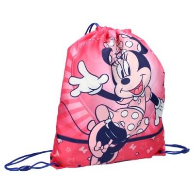 Vadobag Комплект 3 в 1 MINNIE MOUSE Always Better Together, Мини Маус – куфар, малка раница и мешка, 088-2789, за момиче 088-2789 Vadobag Комплект 3 в 1 MINNIE MOUSE Always Better Together, Мини Маус – куфар, малка раница и мешка, 088-2789, за момиче 088-2789