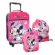 Vadobag Комплект 3 в 1 MINNIE MOUSE Always Better Together, Мини Маус – куфар, малка раница и мешка, 088-2789, за момиче 088-2789 Vadobag Комплект 3 в 1 MINNIE MOUSE Always Better Together, Мини Маус – куфар, малка раница и мешка, 088-2789, за момиче 088-2789