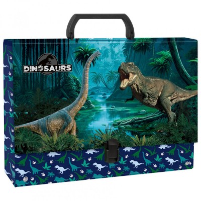 KIDEA Куфарче с дръжка Dinosaur, 10см, 103904, момче, многоцветен KIDEA Куфарче с дръжка Dinosaur, 10см, 103904, момче, многоцветен
