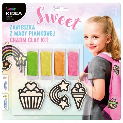 KIDEA Sweet направи си висулка, 104598, многоцветна. 104598