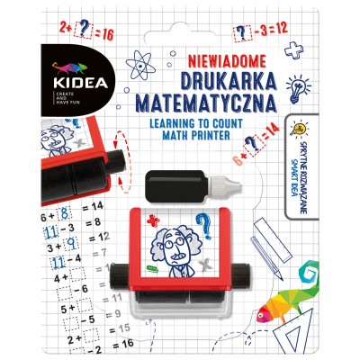KIDEA,  Печат за задачи Уравнения, 104635, за ммомиче и момче 104635