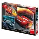 Пъзел DINO, CARS 3: TRAINING ON THE BEACH,  3 В 1 - 3 ПЪЗЕЛА ПО 55 ЕЛ.  180 х 180мм, код: 335240 335240