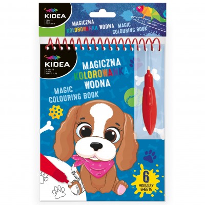 KIDEA Dogs книжка за оцветяване с вода, 82094, Derfrom за деца 82094 KIDEA Dogs книжка за оцветяване с вода, 82094, Derfrom за деца 82094