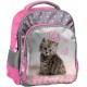 Детска раница чанта Paso new Studio Pets, RHV-337. сиво и розов, 32 х 27 х 10.5 RHV-337