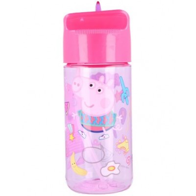 Детска бутилка тритан PEPPA PIG , 430 мл, 18936, момиче, розова, многоцветна 13936 Детска бутилка тритан PEPPA PIG , 430 мл, 18936, момиче, розова, многоцветна 13936
