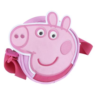 Cerda Детскa 3D PEPPA PIG чантичка,  кръгла , 2100002765, розова 2100002765