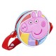 Cerda Детскa чантичка, кръгла 3D PEPPA PIG, Прасенцето Пепа, 2100004239, розова 2100004239