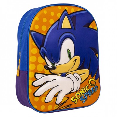 Cerda Детска раница 3D SONIC, Т 2100004344, момче, многоцветна