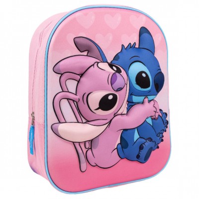 Cerda Детска раница STITCH and ANGEL 3D, 2100004752, розова 2100004752