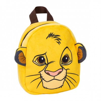 Cerda Детска мини плюшена раница 3D LION KING, 2100005061, жълта 2100005061 Cerda Детска мини плюшена раница 3D LION KING, 2100005061, жълта 2100005061