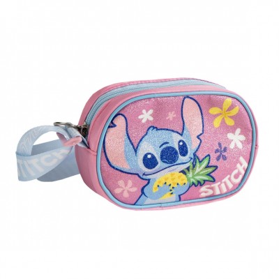Cerda Детска овална чанта STITCH, Т 2100005671, момиче, розова, многоцветен