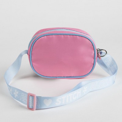 Cerda Детска овална чанта STITCH, Т 2100005671, момиче, розова, многоцветен
